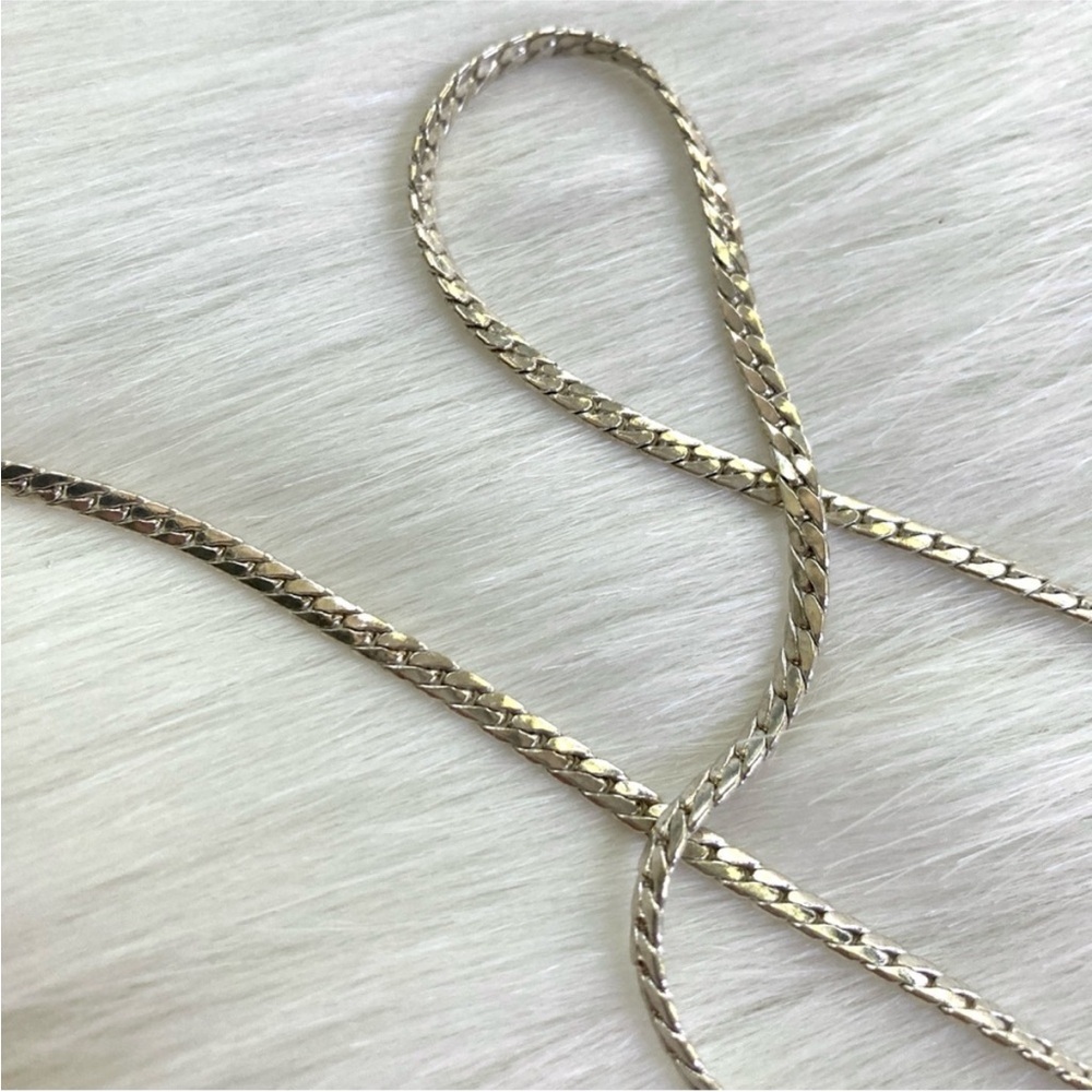 Sleek Silver Chain Necklace
